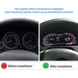 12.3" Digital Speedometer for BMW 3 Series F30 NBT 2013 Car Interior Accessory Bosstar
