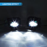 LED Fog Lamp DRL for Nissan Navara 2020 2021 NP300 Car Interior Accessory MAGIC COLORM