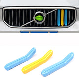 Front Grille 3-Color Trim for Volvo XC40 Car Interior Accessory LINGLUYANG Blue