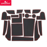 Car Gate Slot Cup Mat for Hyundai Kona EV 2020-2022 Car Interior Accessory SMABEE