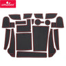 Car Gate Slot Cup Mat for Hyundai Kona EV 2020-2022