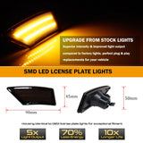 Smoked LED Side Marker for Ford Ranger 2019-2022 Car Interior Accessory iJDM