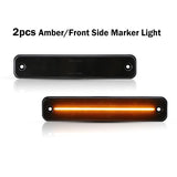Pair Smoke LED Side Markers for Hummer H2 03-09
