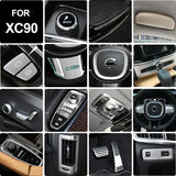 Steering Wheel Button Trim Decal for Volvo XC90 Car Interior Accessory LINGLUYANG