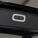 Stainless Steel Trunk Button Trim for Volvo XC90 Car Interior Accessory LINGLUYANG