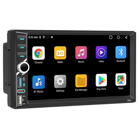 7-inch Universal Android 13 Headunit CarPlay GPS Android Head Unit OEM 7" 64 g 4 g