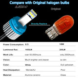 1200LM Error Free LED Bulbs 12V Universal White Car Interior Accessory iJDM