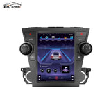 9.7 Tesla Style Screen GPS for Toyota Highlander 2007-2013 Android Head Unit Bosstar 9.7" 128G 4 g