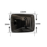 Gloss Black Turn Signal Lens for Mercedes G‑Class 1986‑2018 Car Interior Accessory iJDM