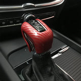 Carbon Fiber Gear Cover for Volvo Car Interior Accessory LINGLUYANG