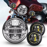 Moto Set For Harley Davidson Classic Street Glide Fat Boy Road King Heritage Softail