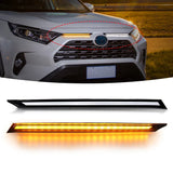 LED Hood DRL Turn Signal Light for Toyota RAV4 2021 LED Ambient Light MAGIC COLORM
