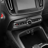 Carbon Fiber Trim Frame for Volvo XC40 18-25 Car Interior Accessory LINGLUYANG