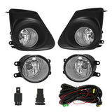 Chrome Fog Light Assembly for Toyota Corolla Altis 2011 LED Ambient Light MAGIC COLORM