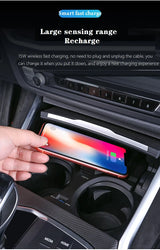 NFC Wireless Charger for BMW 3 Series 2020-2025 Car Interior Accessory LINGLUYANG