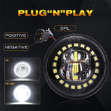 Moto Set For Harley Davidson Classic Street Glide Fat Boy Road King Heritage Softail Motorcycle Headlight Set ANGLELITE