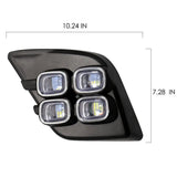 LED Bumper Fog Light DRL for Toyota Hilux Revo 2015-2017 LED Ambient Light MAGIC COLORM