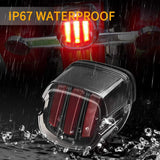 Tail Rear Lights LED Lamp Taillight With DRL Brake Stop Light Tail Light Assembly | Motorcycle Accessories ANGLELITE