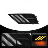 LED Fog Lamp DRL for VW Tiguan 2017-2019 with Signal LED Ambient Light MAGIC COLORM