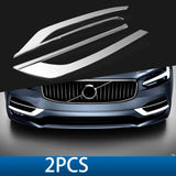 Chrome Fog Lamp Cover Trim for Volvo S90 V90 2016-2020 Car Interior Accessory LINGLUYANG