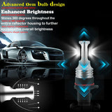 P13W LED DRL Driving Light Bulbs Mazda CX-5 2013-2015 LED Ambient Light iJDM