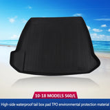 Waterproof Rubber Trunk Mat for Volvo Multi-Model Car Interior Accessory LINGLUYANG