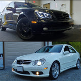 Smoke LED Side Marker for Mercedes W203 2001-2007 Car Interior Accessory iJDM
