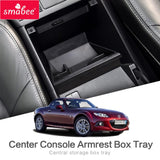 Armrest Center Console Storage Box for Mazda MX-5 NC 2006 - 2014 MX5 MIATA Roadster Accessories Tray Car Interior Accessory S