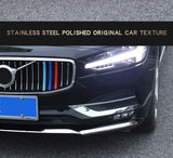 Chrome Bumper Trim for Volvo S90 V90 2016-2020 Car Interior Accessory LINGLUYANG