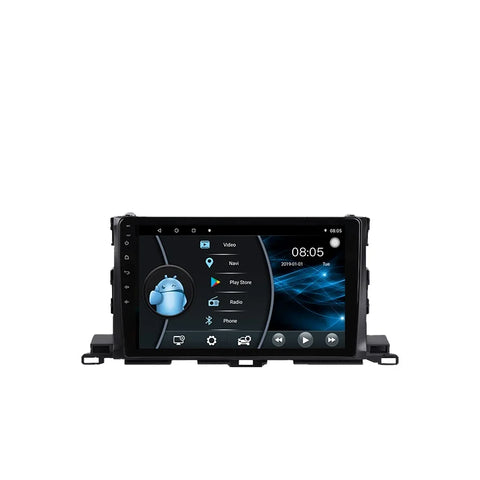 Android GPS Radio DSP for Toyota Highlander 2015 Android Head Unit BOSSTAR 10" For Toyota Highlander 2015-2019 4core T100 1.5