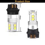 Error Free 6000K PW24W LED Bulbs for BMW F30 3 Series Car Interior Accessory iJDM