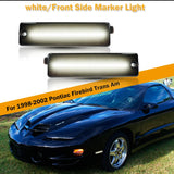 LED Side Marker Front & Rear Amber/Red for Pontiac Firebird Trans Am 1998-2002