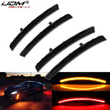 Smoked Lens LED Side Marker Lights for Corvette C7 LED Ambient Light iJDM