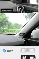Carbon Fiber Trim Frame for Volvo XC40 18-25 Car Interior Accessory LINGLUYANG