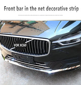 Stainless Front Bumper Trim for Volvo XC60 2018-2020 Car Interior Accessory LINGLUYANG