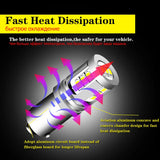 H21W BAY9S LED Bulbs Error Free 12V-24V Car Interior Accessory iJDM
