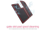 Car Gate Slot Cup Mat for ISUZU D-MAX 2021 - 2024 DMAX Anti-Slip Door Groove Pad Interior Accessories Non-Slip Coaster
