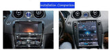 IPS Android 14 Head Unit with GPS for Jaguar XJ XJL 2004–2009