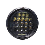 7 Inch H4 LED Moto Headlight For Harley Davidson Softail Slim Fat Boy