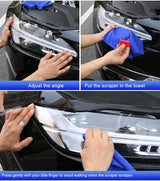 TPU Headlight Door Handle Protection Film for Volvo