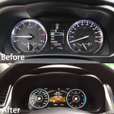 12.3-inch Digital Instrument Cluster for Toyota Highlander 2015-2019 Android Head Unit ZJCGO
