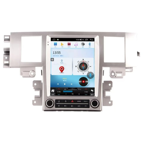 Tesla Style Android Unit for Jaguar XF 2008-2015 Android Head Unit Bosstar Left hand drive 3+32gb android system