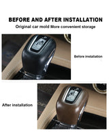 Carbon Fiber Gear Cover for Volvo Car Interior Accessory LINGLUYANG