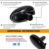 LED Amber Side Marker Lamps for Subaru Impreza WRX (2002‑2007) LED Ambient Light iJDM