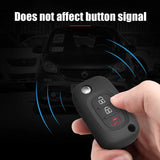 Silicone Key Cover Case for Smart Fortwo Forfour 451 Car Interior Accessory GMUNI