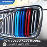 Grill Trim Sticker Set for Volvo XC90 2015-2019 Car Interior Accessory LINGLUYANG
