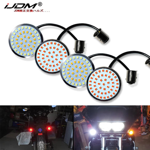 1157 LED Turn Signal Bulbs For Davidson Motorcycles LED Ambient Light iJDM
