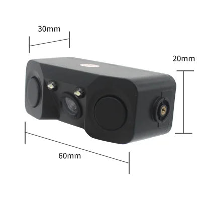 HD Rear Backup Camera with Sensor Universal Fit Parking Camera Bosstar Black 90°-120° 800*480