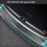 Stainless Trunk Trim Strip for Volvo V60 2018-2025 Car Interior Accessory LINGLUYANG