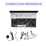 1Din Android Head Unit Wireless CarPlay GPS Universal Android Head Unit OEM